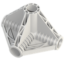 Łącznik rurek do boxa typu "K" Ø 25mm