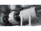 Gumowy kanał wentylacyjny Ø 150mm