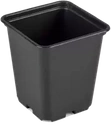 Donica plastikowa kwadratowa 0,25L