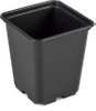Doniczka plastikowa kwadratowa 1L - 11x11xH12cm - 100szt