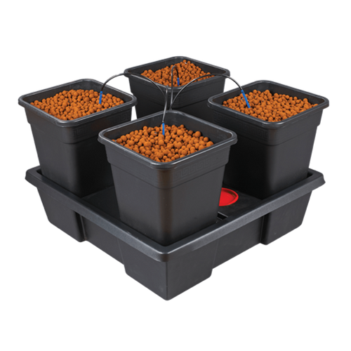 System hydroponiczny na 4 rośliny / donice 11L lub 18L WILMA Large 75x75xH21cm / 50L