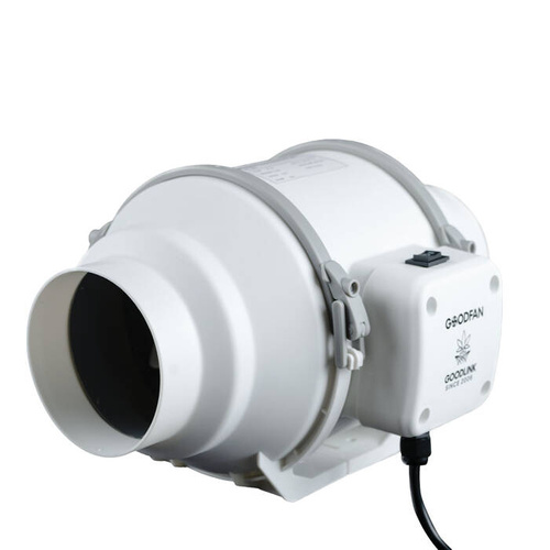 Wentylator kanałowy Good Fan 2 Speed 220m3/h / 280m3/h  Ø100 bez kabla i przełącznika