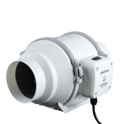 Wentylator kanałowy Good Fan 2 Speed 220m3/h / 280m3/h Ø100 bez kabla i przełącznika