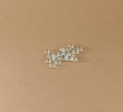 Drizzle szklane koraliki 20szt