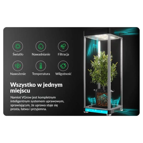 VGrow Smart Growbox - kompletny system inteligentnej uprawy roŚLIN