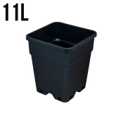 Doniczka plastikowa kwadratowa 11L - 24x24xH28cm