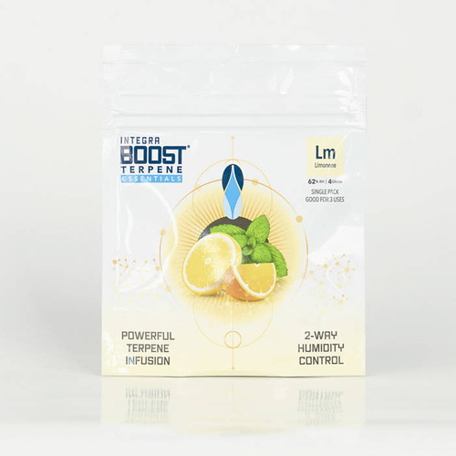 Regulator wilgotności z terpenami- Integra Boost Limonene 62% 67g - uwalnia pochłania wilgoć na ok. 453g suszu