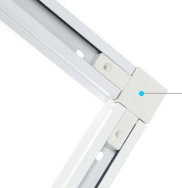 Verticana łącznik narożny do szyny biały