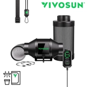 Vivosun zestaw wentylacyjny Ø 100 mm - 330m3/h