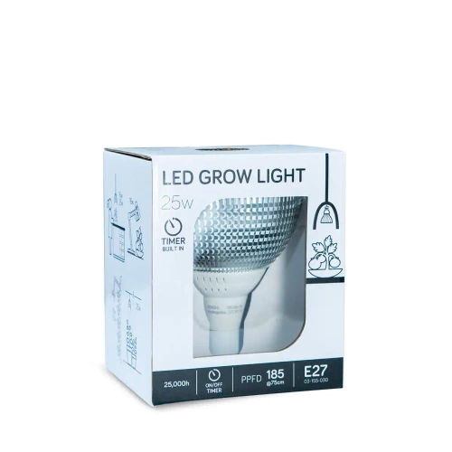 Żarówka LED 25W - 4000K, E27 Grow Light 