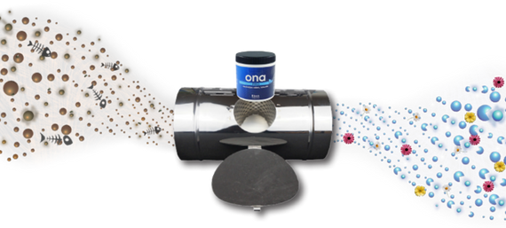 ONA Air Filtr powietrza Ø 315mm - usuwa nieprzyjemny zapachy 