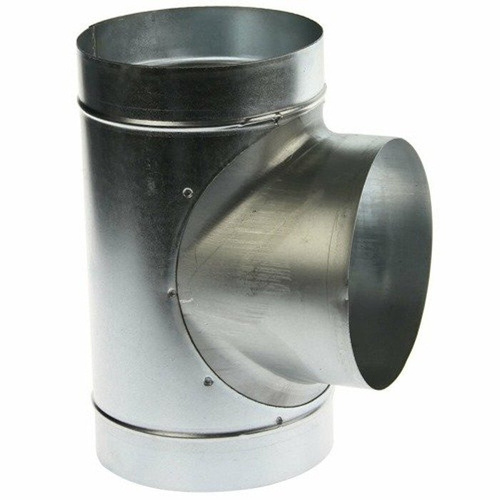 Trójnik redukcyjny metalowy Ø 100mm x 3