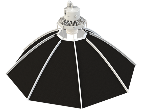 Zestaw oświetleniowy HPS 150W (bez żarówki) 60cm