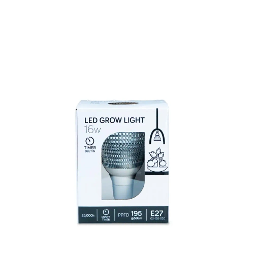 Żarówka LED 16W - 4000K, E27 Grow Light 