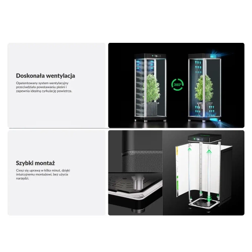 VGrow Smart Growbox - kompletny system inteligentnej uprawy roŚLIN