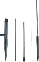 Króciec, palik 30cm do wężyka 6mm