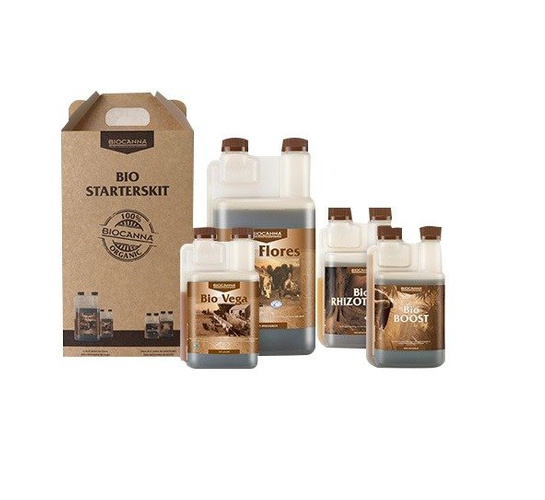 Kompletny zestaw nawozów Bio Canna Starterkit