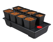 System hydroponiczny na 8 roślin / donice 11L Wilma Small Wide 120x60x20cm / 85L