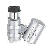 Mikroskop kieszonkowy z podświeleniem LED x60