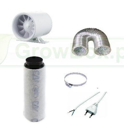 Zestaw wentylacyjny DAIFT Fi 100mm -100m3h