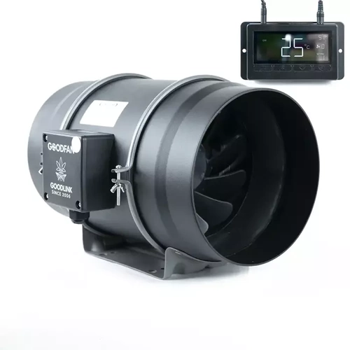 Wentylator kanałowy Good Fan 850m3/h  Ø200 + sterownik