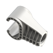 Łącznik rurek wiszących do boxa typu "H" Ø 25mm