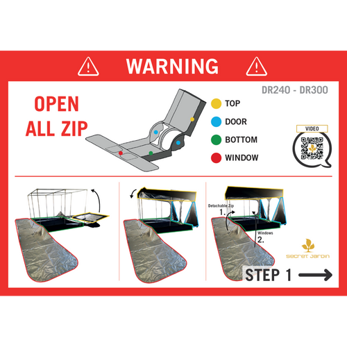 Dark Room 300 R3.00 (300x300xh235cm) nowa wysokość !!!