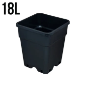 Doniczka plastikowa kwadratowa 18L - 30x30xH31cm