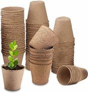 Doniczka torfowa okrągła Ø 8cm x h8 cm