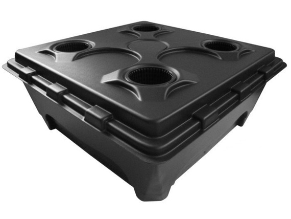 Kompletny system hydroponiczny na 4 rośliny Oxypot DWC 110L 83x83xh38cm