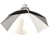 Zestaw oświetleniowy HPS 250W (bez żarówki) z odbłyśnikiem 60cm