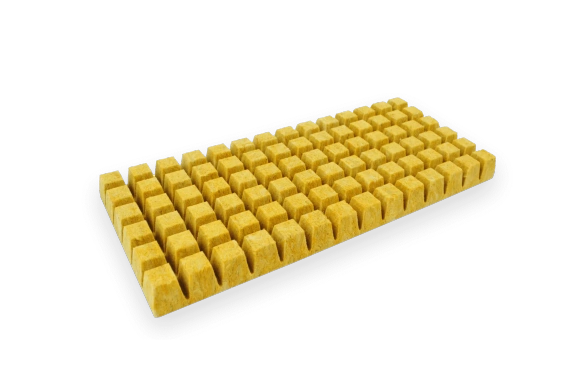 GRODAN wkład, plansza z kostek wełny mineralnej 98szt 3,5x3,5x4cm