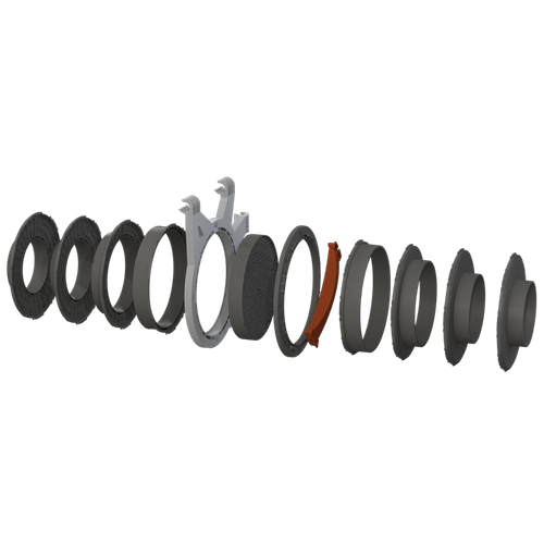 Króciec wentylacyjny Ø 160mm do kołnierza wentylacyjnego 