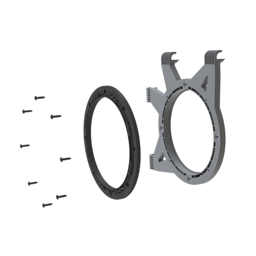 Kołnierz kanałowy do Growbox Dark Room - rurka 25mm