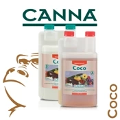 Canna Coco A+B - nawóz do uprawy kokosowej