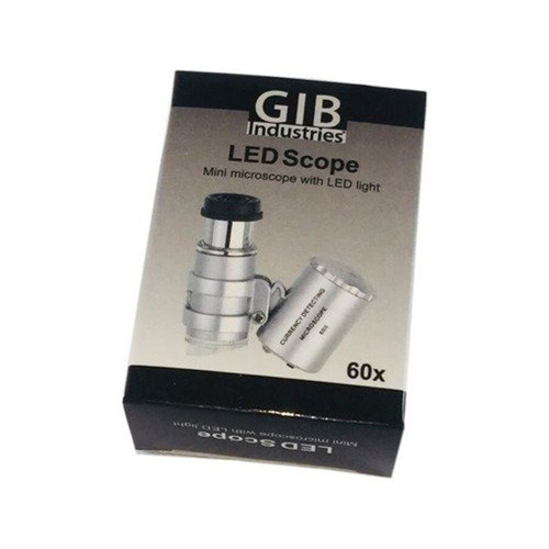 Mikroskop kieszonkowy z podświeleniem LED x60