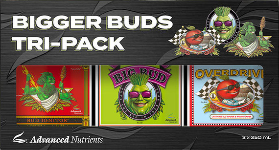 Zestaw nawozów Advanced Nutrients Bigger Buds Tri-pack