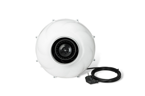 Wentylator promieniowy Prima Klima Ø 125mm -WhisperBlower trzy prędkości I - 300m3/h, II - 420m3/h, III - 530m3/h 