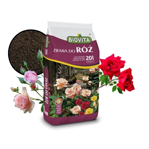 Biovita ziemia do róż 20L