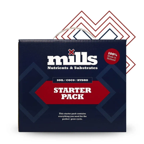 Zestaw nawozów MIlls Starter Pack na wzrost i kwitnienie