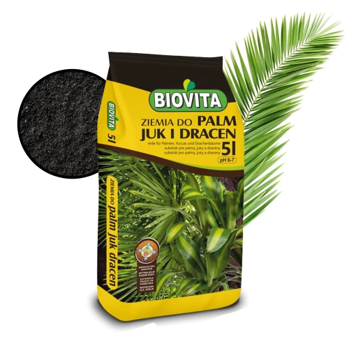 Biovita ziemia do palm, juk i dracen 5l