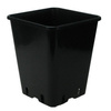 Doniczka plastikowa kwadratowa 11L -  25x25xH26cm