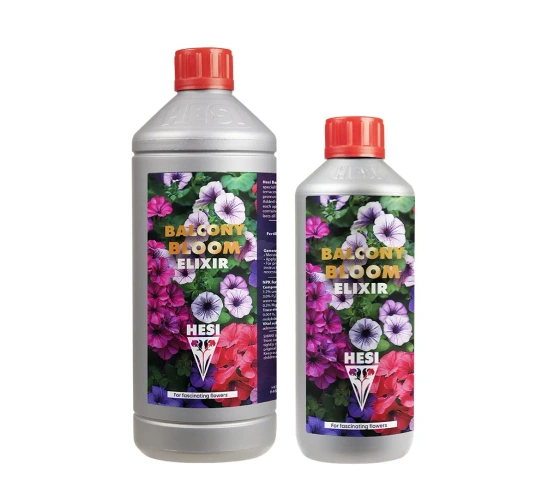 Hesi Balcony Bloom Elixir - dla wszystkich zielonych i kwitnących roślin balkonowych
