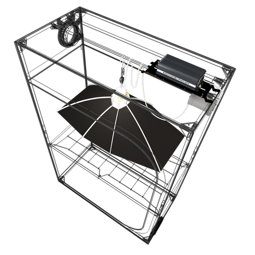 Secret Jardin odbłyśnik Daisy FI 80cm do lamp CMH