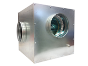 Wentylator radialny metalowy SOFT-BOX 1x Ø 125mm 1x Ø 125mm 250m3/h