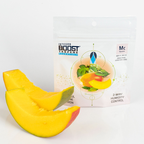 Regulator wilgotności z terpenami- Integra Boost Mycerene 62% 4g - uwalnia pochłania wilgoć na ok. 14g suszu