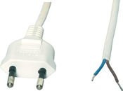 Kabel sieciowy dwużyłowy z wtyczką płaską