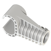 Łącznik rurek wiszących do boxa typu "H" Ø 19mm