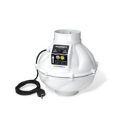 Wentylator promieniowy Prima Klima Ø 125mm -WhisperBlower dwie prędkości I - 360m3/h, II - 460m3/h 