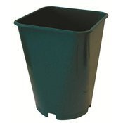 Doniczka plastikowa kwadratowa 11L - 22x22xH27cm